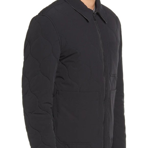 TED BAKER Schuss Black Reversible Quilted Jacket - Picture 3 of 7